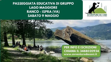 Passeggiata educativa di gruppo LAGO MAGGIORE Ranco (VA) 9 maggio